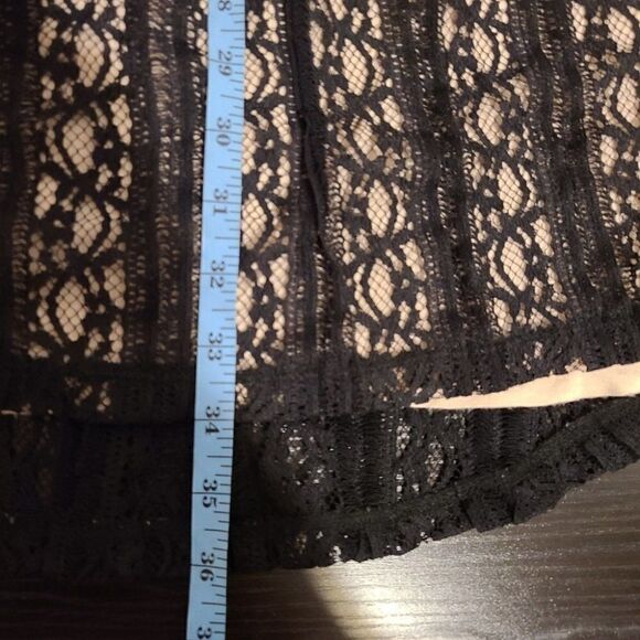 Moulinette Soeurs Myrna Black Lace A-line Sleeveless Dress XS - Picture 12 of 14